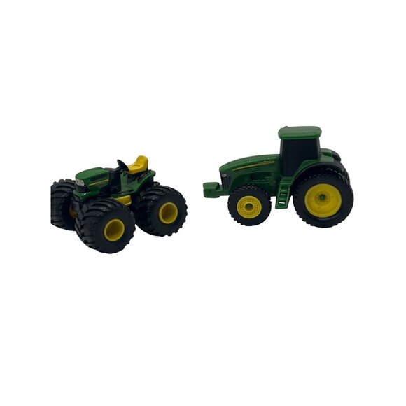 John Deere Mini Toy Tractor Monster Truck Lawn Mower Standard Tractor Green 3" - Picture 1 of 4